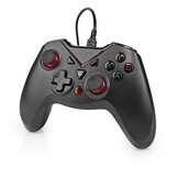 Nedis GGPD110BK Draadloze Gaming Controller (Geschikt voor PC, USB gevoed)