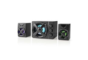 Nedis GSPR31021BK Subwoofer Gaming Speakerset