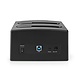 Nedis Nedis HDDUDB3210BK Docking Station voor 2x HDD/SSD (USB 3.2 Gen1, SATA III, Kloonfunctie) Nedis Nedis HDDUDB3210BK Docking Station voor 2x HDD/SSD (USB 3.2 Gen1, SATA III, Kloonfunctie)