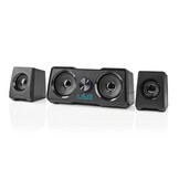 Nedis GSPR21022BK Subwoofer Gaming Speakerset (Geschikt voor PC, USB gevoed, 48W)