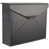 Perel Verona Wandbrievenbus - Zwart
