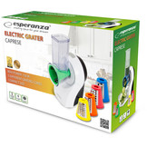 Esperanza Caprese Elektrische Rasp (5 Opzetstukken, 150W)