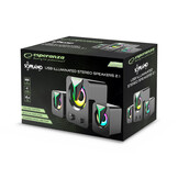 Esperanza Soprano Subwoofer Gaming Speakerset (5 watt, USB gevoed, LED)