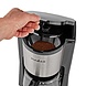 Nedis Nedis KACM260EBK Koffiezetapparaat (12-Kops, Anti-druppelfunctie, Herbruikbaar filter, Automatische uitschakeling) Nedis Nedis KACM260EBK Koffiezetapparaat (12-Kops, Anti-druppelfunctie, Herbruikbaar filter, Automatische uitschakeling)