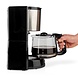 Nedis Nedis KACM260EBK Koffiezetapparaat (12-Kops, Anti-druppelfunctie, Herbruikbaar filter, Automatische uitschakeling) Nedis Nedis KACM260EBK Koffiezetapparaat (12-Kops, Anti-druppelfunctie, Herbruikbaar filter, Automatische uitschakeling)