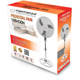 Esperanza Typhoon Statiefventilator Wit - Ø 40 cm