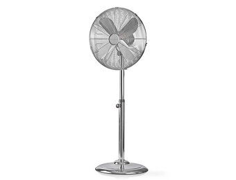 Nedis FNST20ECR40 Statiefventilator Ø 40 cm - Chroom