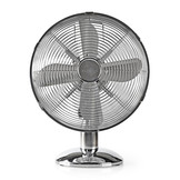 Nedis FNTB20ECR30 Tafelventilator Ø 30 cm - Chroom
