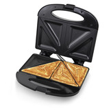 Esperanza Titanium Casserole Tosti Ijzer (700W, Anti-aanbaklaag, Zwart)