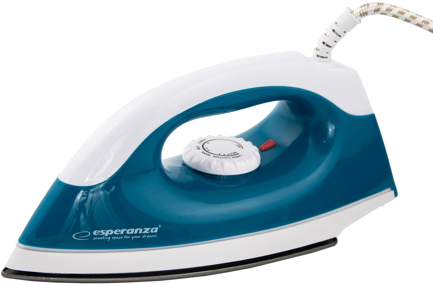 Esperanza Smoother Reisstrijkijzer Turquoise - 1200W