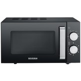 Severin MW 7761 Solo Magnetron 20L met Keramische Bodem - Zwart