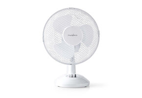 Nedis FNTB10CWT23 Tafelventilator Ø 23 cm - Wit