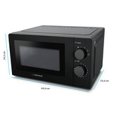 Esperanza Estofado Solo Magnetron 20L - Zwart