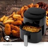 Nedis KAAF160BK Airfryer XL (4.2 liter, 1300W, Digitaal)