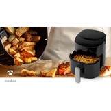 Nedis KAAF160BK Airfryer XL (4.2 liter, 1300W, Digitaal)
