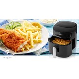 Nedis KAAF170BK Airfryer XXL (7.2 liter, 1800W, Digitaal)
