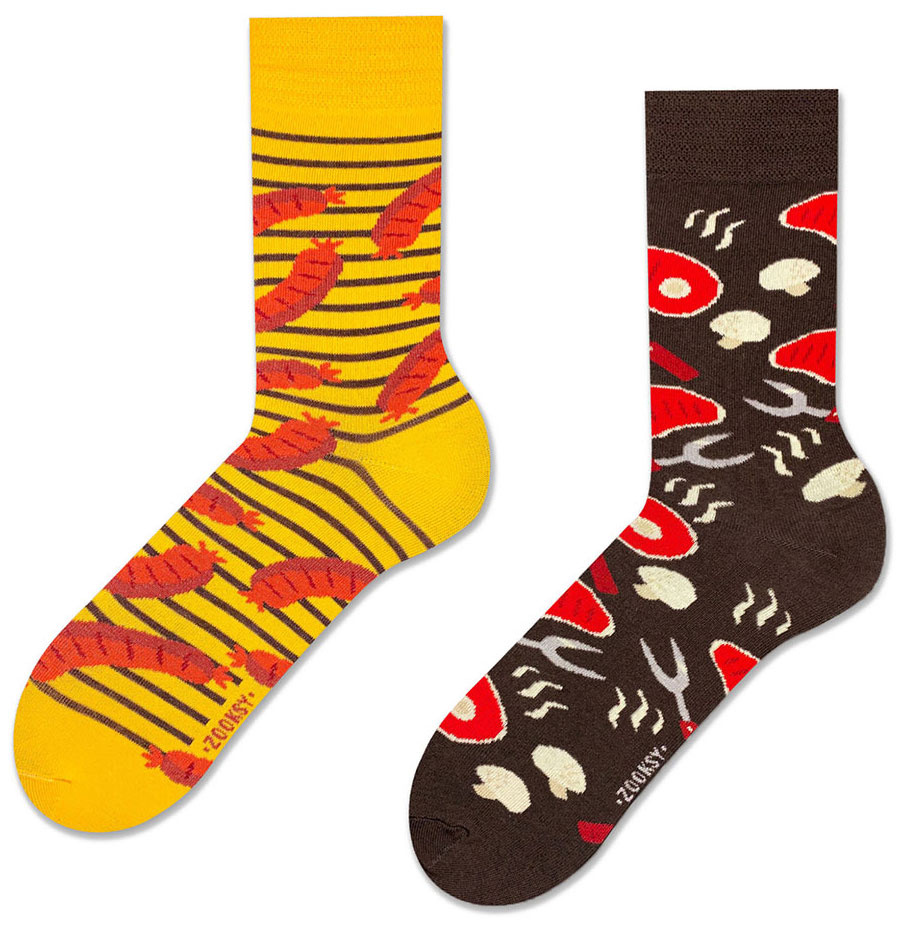 Zooksy mixTURY 2-pack Sokken - Barbecue