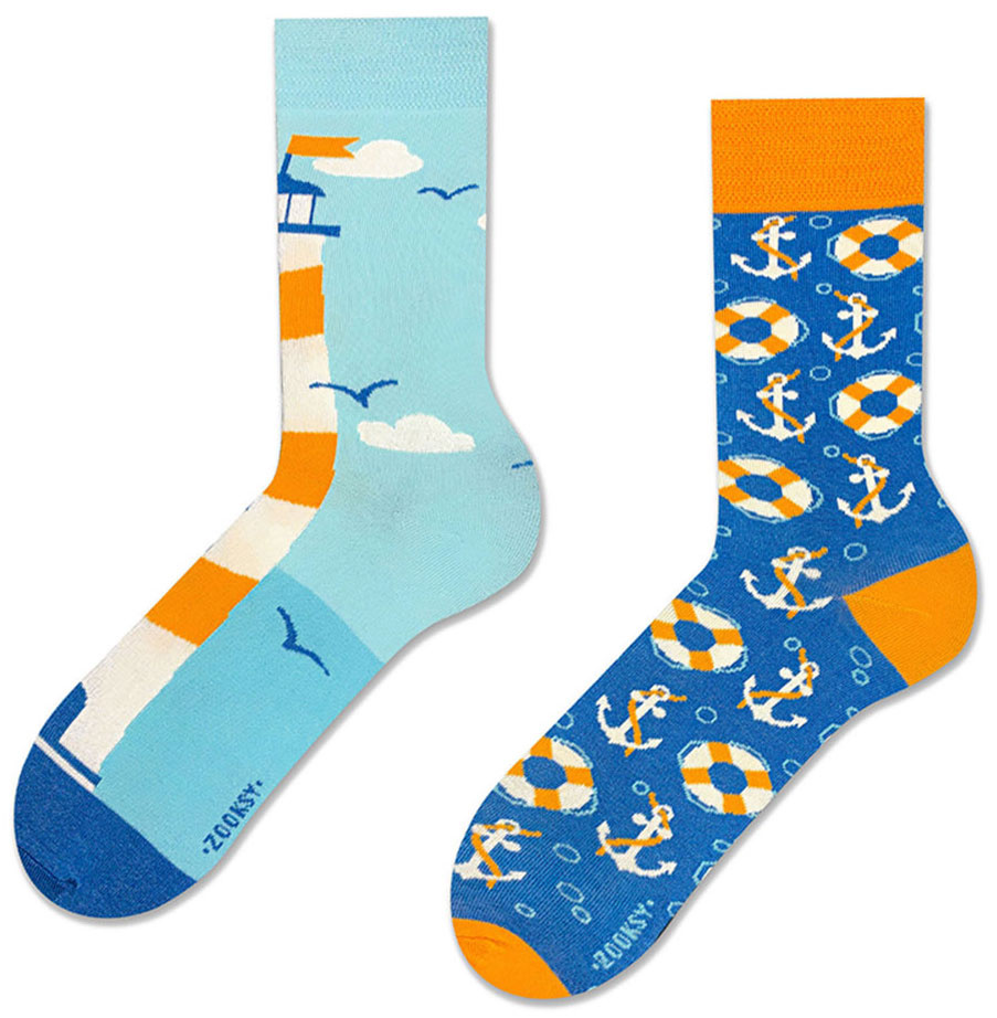 Zooksy mixTURY 2-pack Sokken - Marine