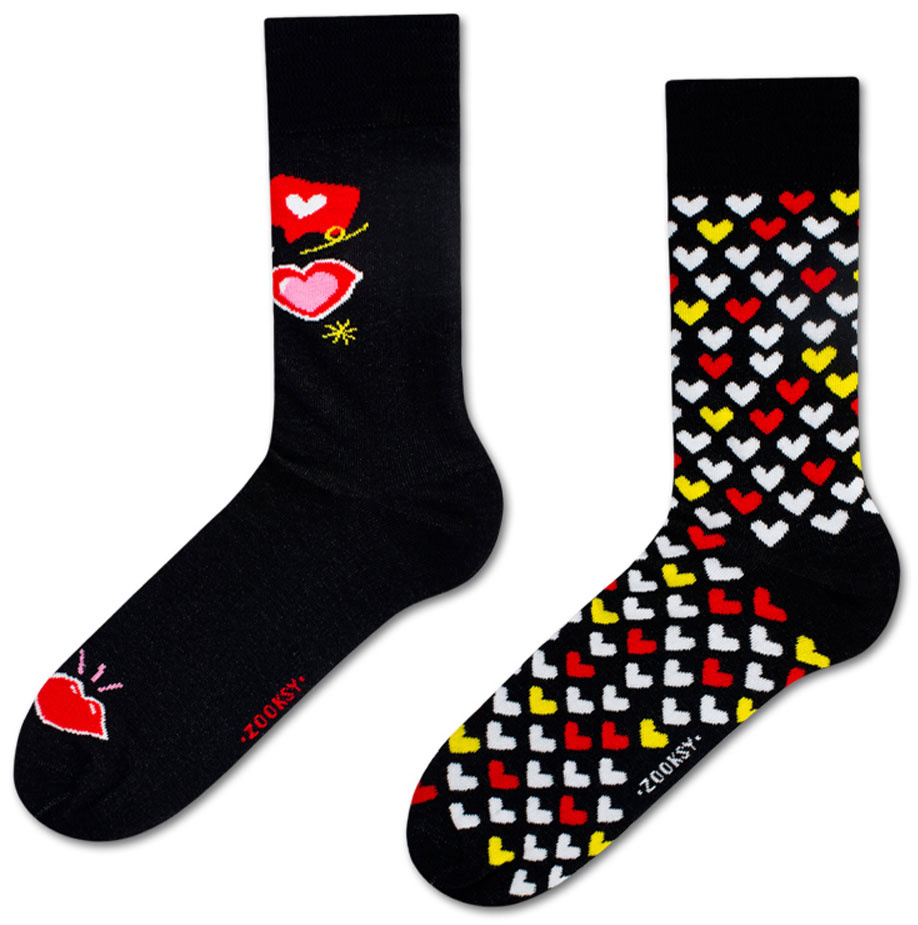 Zooksy mixTURY 2-pack Sokken - Love
