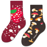 Zooksy mixTURY 2-pack Sokken - Mushroom
