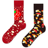 Zooksy mixTURY 2-pack Sokken - Mushroom