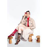 Zooksy mixTURY 2-pack Sokken - Mushroom