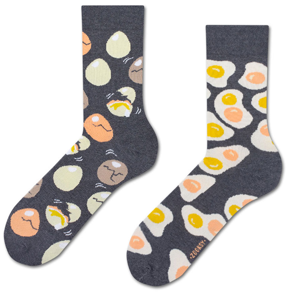Zooksy mixTURY Limited Edition 2-pack Sokken - Eggs