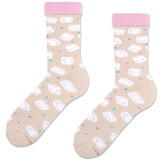 Zooksy Warm winter Terry Sokken - Marshmallows