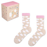 Zooksy Warm winter Terry Sokken - Marshmallows