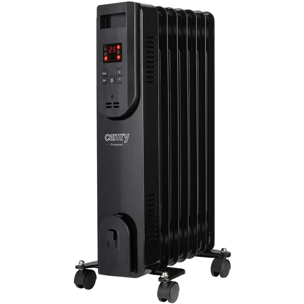 De'Longhi Radia S Digital Oil Column Heater TRRS1224EG, 12 Fin Home