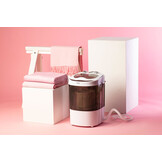 Camry CR 8054 Mini Wasmachine Zwart met Centrifuge - Vulgewicht 3 kg