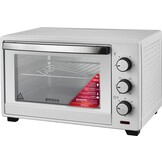 BROCK Electronics Oven TO 3001 WH (30 liter, Hetelucht, Grill, Wit)
