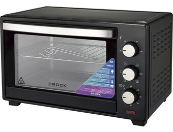 BROCK Electronics Oven 30L TO 3001 BK - Zwart