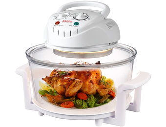 BROCK Electronics Halogeenoven 17L HO 1701 WH - Wit