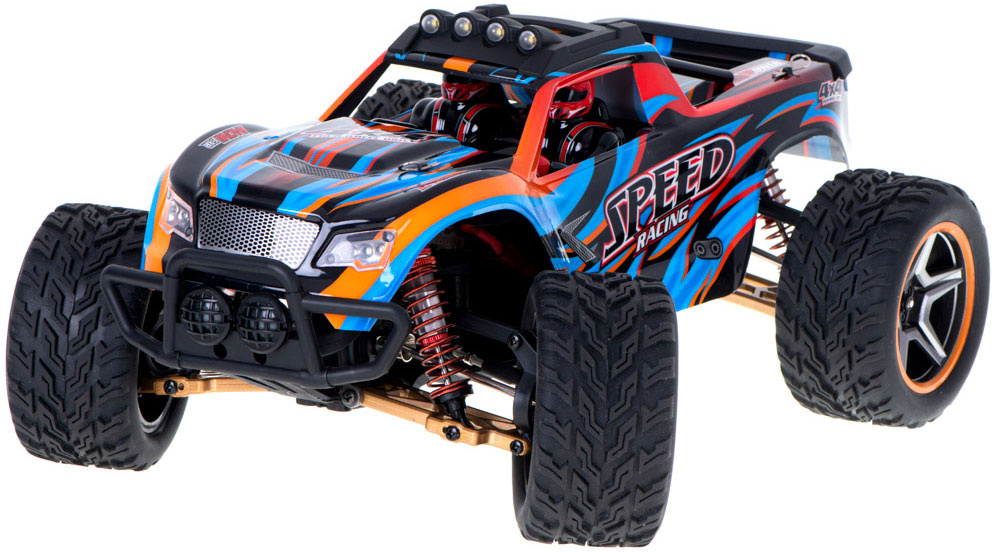WLtoys 104009 RC Auto Monster Truck (45 km/u, 4WD, 2.4GHz, 1:10)