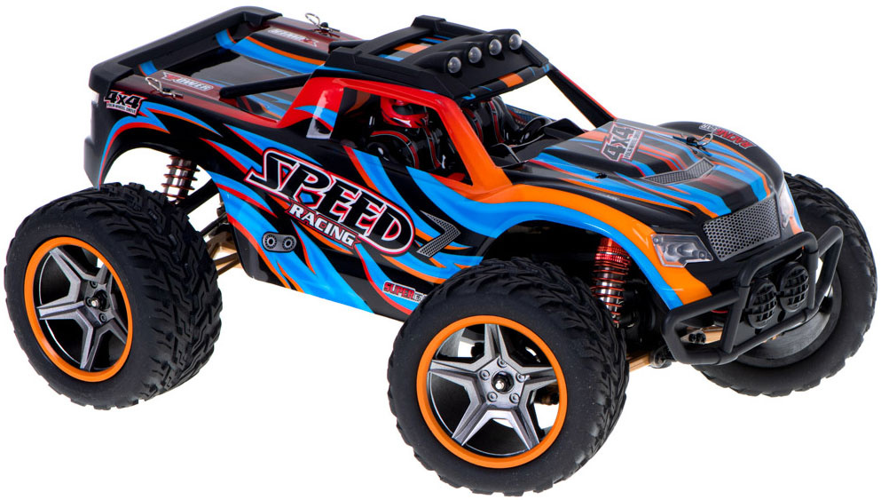 WLtoys 104009 RC Auto Monster Truck (45 km/u, 4WD, 2.4GHz, 1:10)