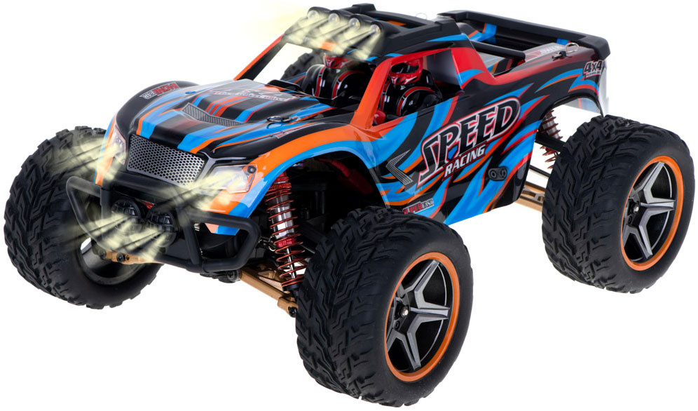 WLtoys 104009 RC Auto Monster Truck (45 km/u, 4WD, 2.4GHz, 1:10)