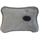 Adler AD 7427 Elektrische Warmwaterkruik (Grijs, Zachte fleece)