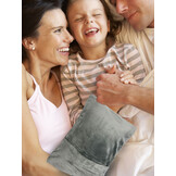 Adler AD 7427 Elektrische Warmwaterkruik (Grijs, Zachte fleece)