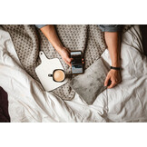 Adler AD 7427 Elektrische Warmwaterkruik (Grijs, Zachte fleece)