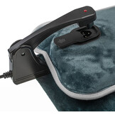 Adler AD 7439 Elektrische Warmwaterkruik XL (Donkergrijs, Zachte fleece)