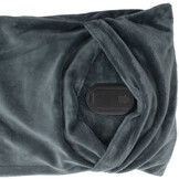 Adler AD 7439 Elektrische Warmwaterkruik XL (Donkergrijs, Zachte fleece)