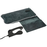 Adler AD 7439 Elektrische Warmwaterkruik XL (Donkergrijs, Zachte fleece)