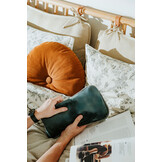Adler AD 7439 Elektrische Warmwaterkruik XL (Donkergrijs, Zachte fleece)