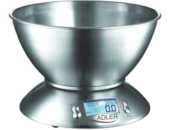 Adler AD 3134 Keukenweegschaal - Tot 5 kg
