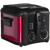 BROCK Electronics Frituurpan DF 2501 RD (1600W, 2,5 liter)