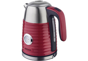 BROCK Electronics Waterkoker WK 9806 RD - Donkerrood