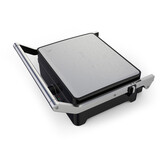 BROCK Electronics Contactgrill HCG 5000 SS (2000W, Anti-aanbaklaag, RVS)