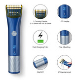 BROCK Electronics Tondeuse BHC 3001 (Blauw, Draadloos, Li-ion-accu)