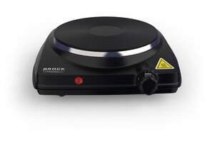 BROCK Electronics Elektrische Kookplaat EP 1500 BK - Zwart